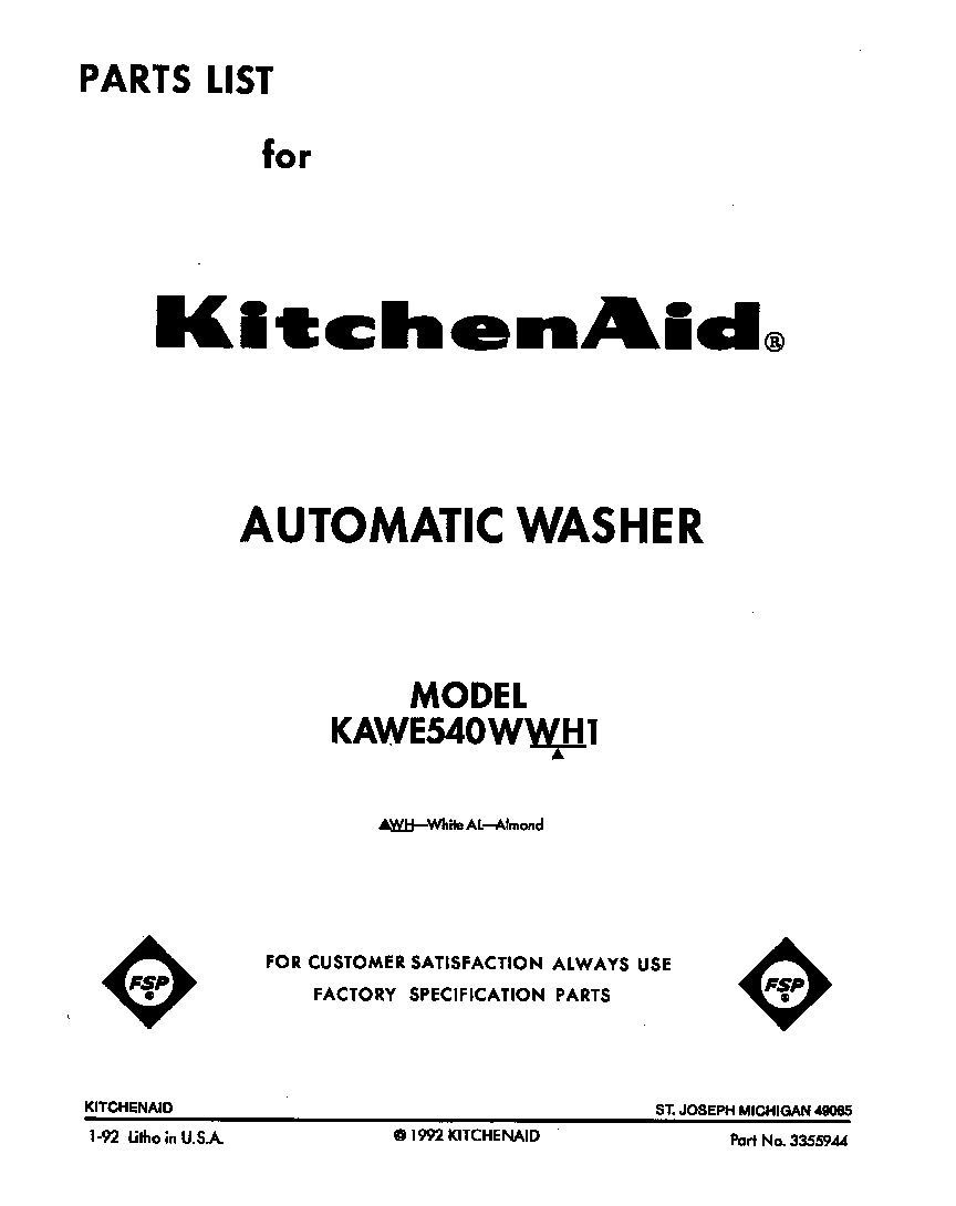 Front cover