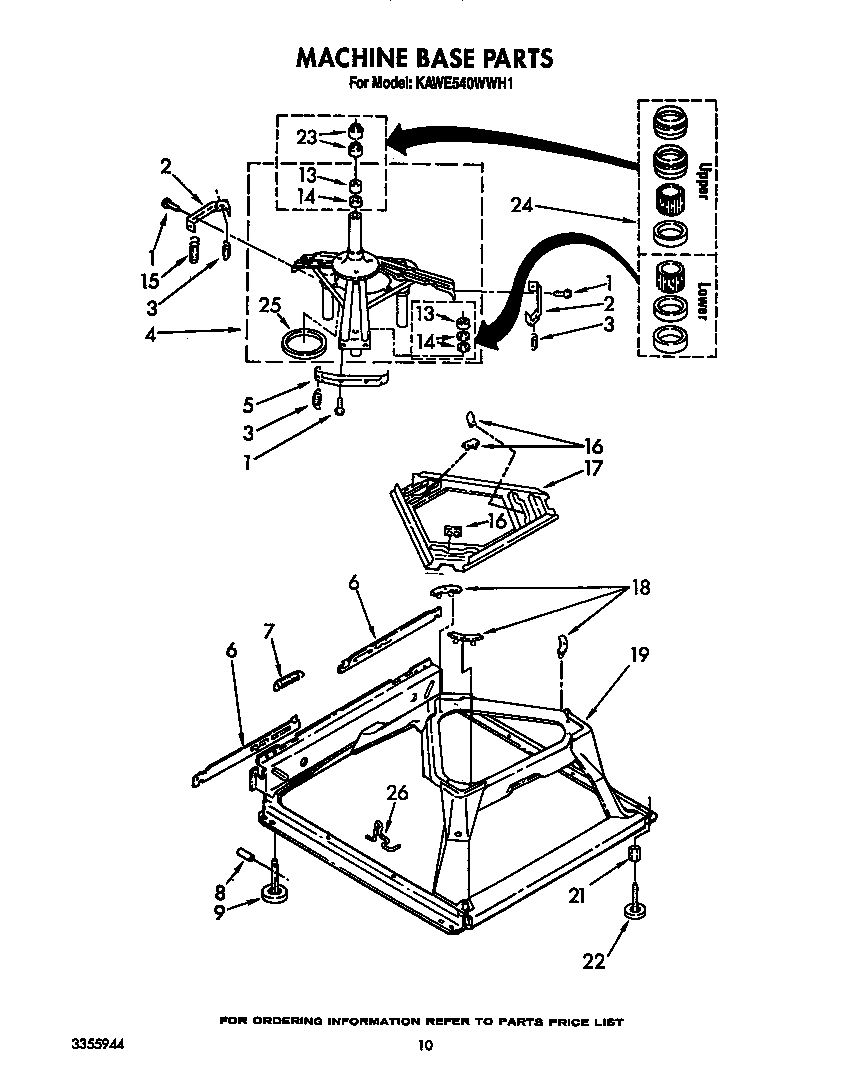 Machine base
