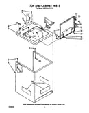 Top and cabinet