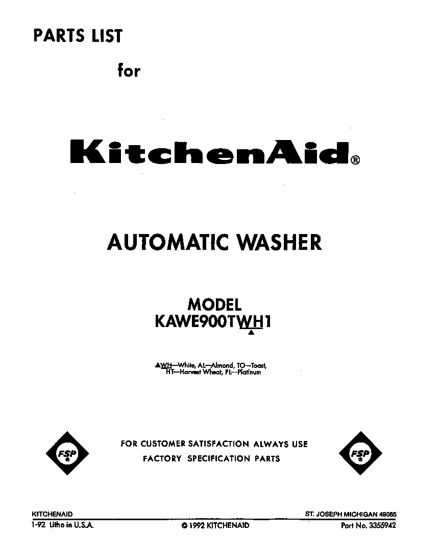 Front cover