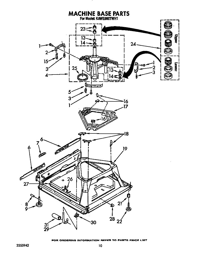 Machine base