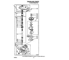 KitchenAid KAWE900TWH1 gearcase diagram