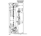 KitchenAid KAWE960WWH0 gearcase diagram
