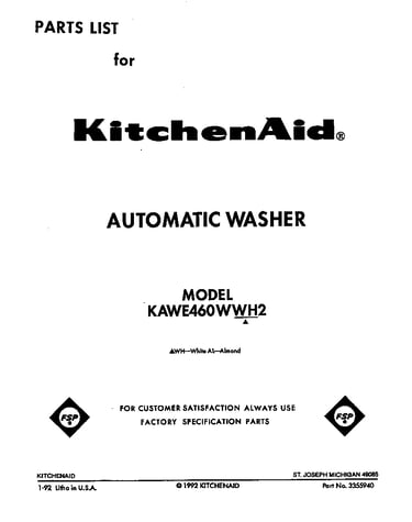 Front cover