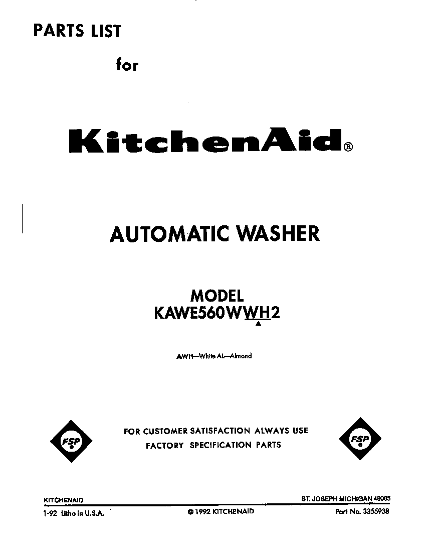 Front cover