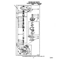 KitchenAid KAWE560WWH2 gearcase diagram