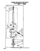 Brake and drive tube