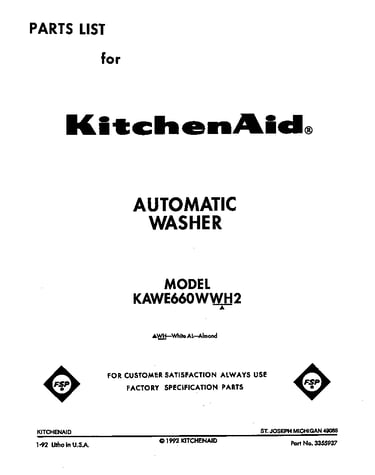 Front cover