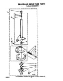 Brake and drive tube