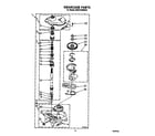 KitchenAid KAWE742WWH2 gearcase diagram
