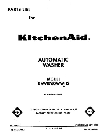 Front cover