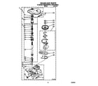 KitchenAid KAWE760WWH2 gearcase diagram