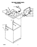 Top and cabinet