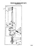 Brake and drive tube