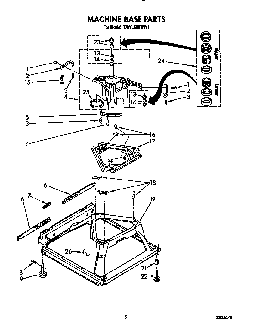 Machine base