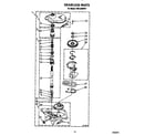 Estate TAWL680WW1 gearcase diagram