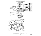 Whirlpool LA7780XSW2 machine base diagram