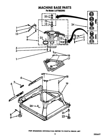 Machine base