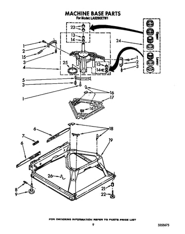 Machine base