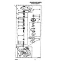 Whirlpool LA5280XTW1 gearcase diagram