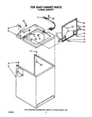 Top and cabinet