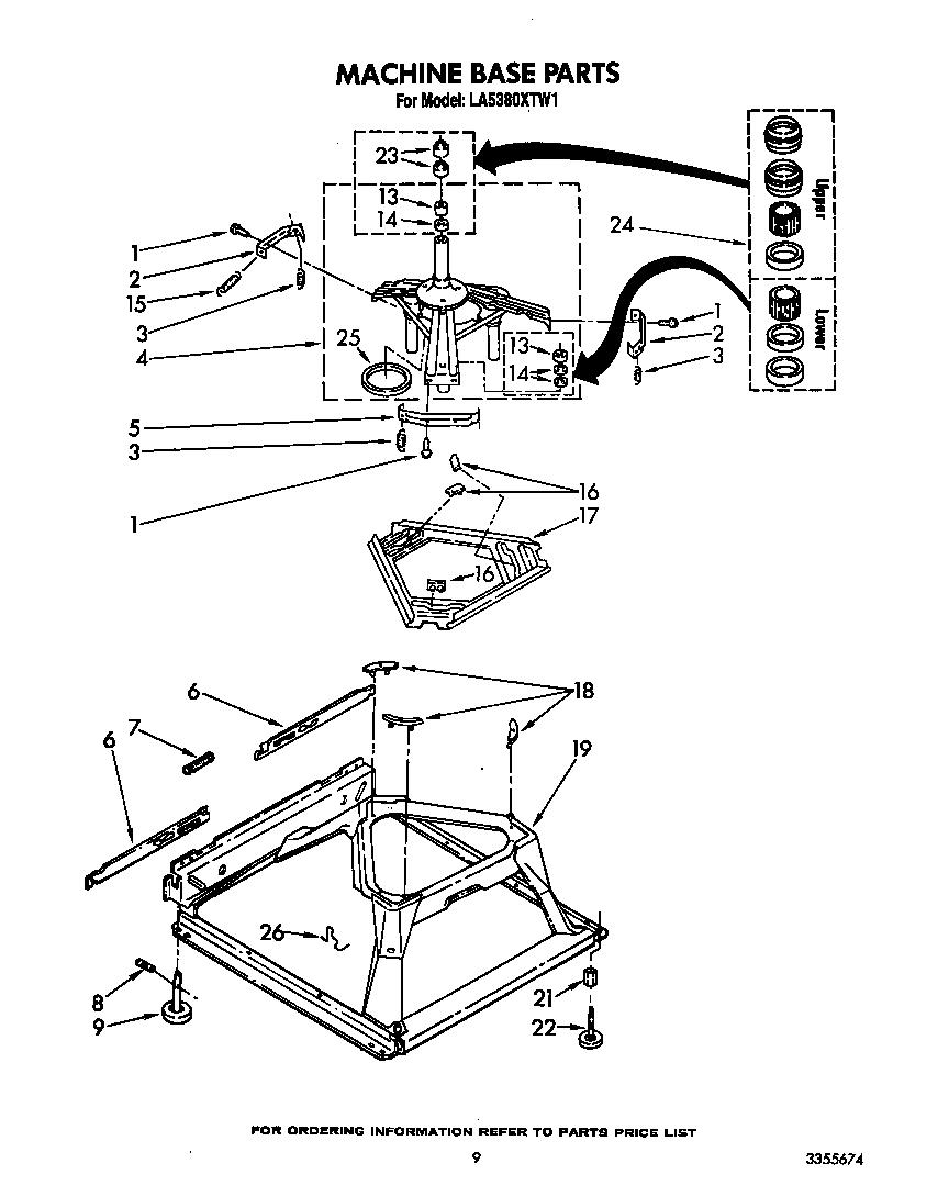 Machine base