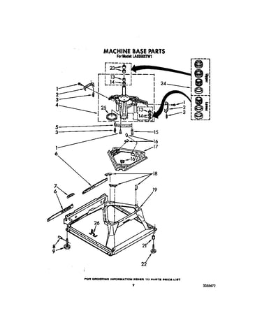 Machine base