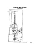 Brake and drive tube