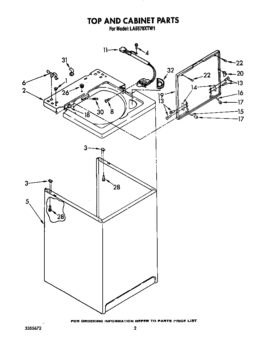 TOP AND CABINET