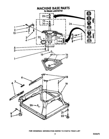 Machine base