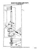 Brake and drive tube
