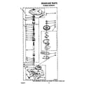 Whirlpool LA5578XTW1 gearcase diagram