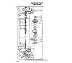 Whirlpool LA5580XTW1 gearcase diagram