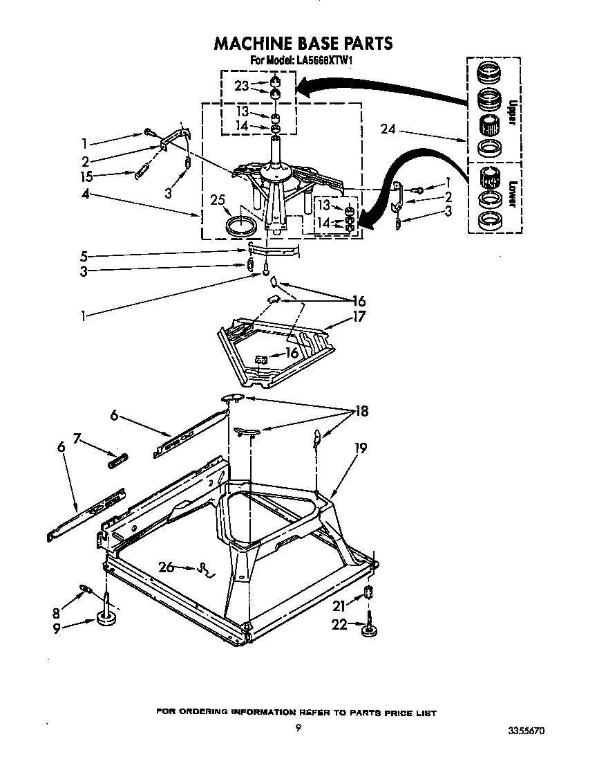 Machine base