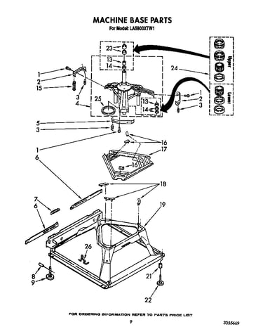 Machine base