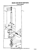 Brake and drive tube