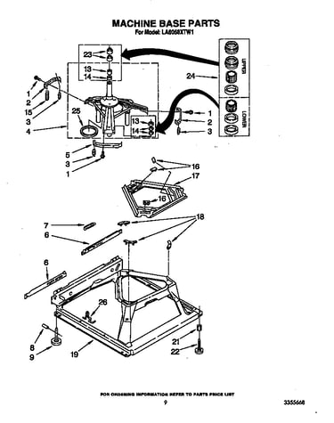 Machine base