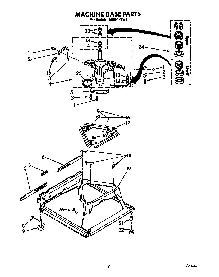 Machine base