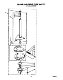 Brake and drive tube
