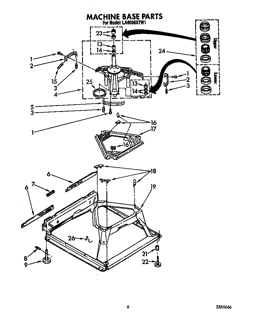 Machine base
