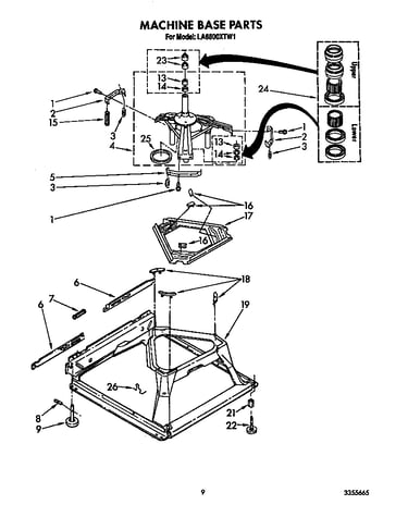 Machine base