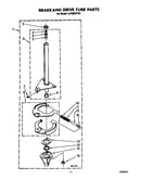 Brake and drive tube
