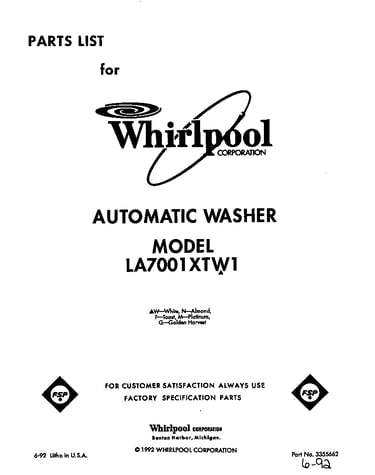 Front cover