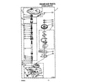Whirlpool LA7001XTW1 gearcase diagram