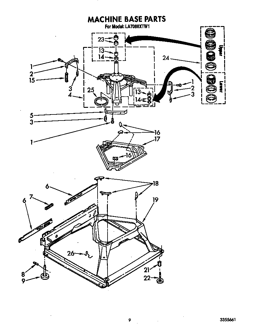 Machine base