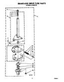 Brake and drive tube