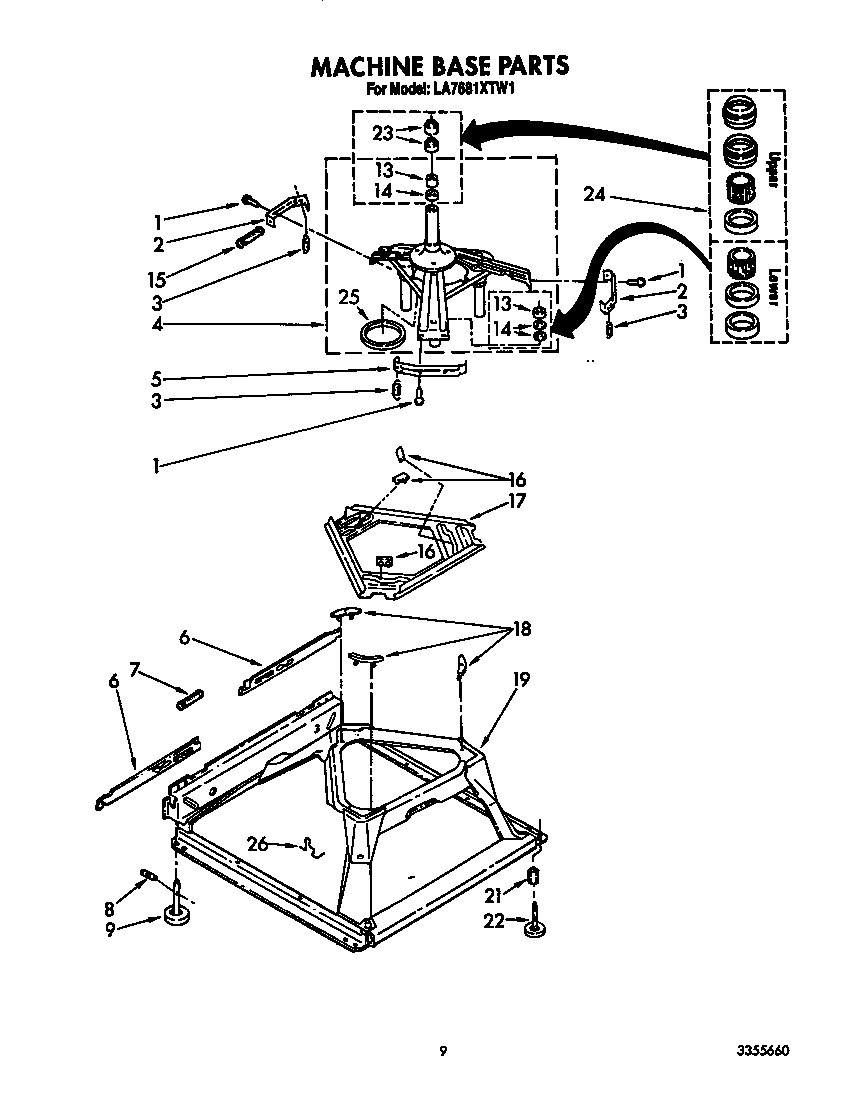 Machine base