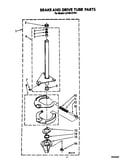 Brake and drive tube