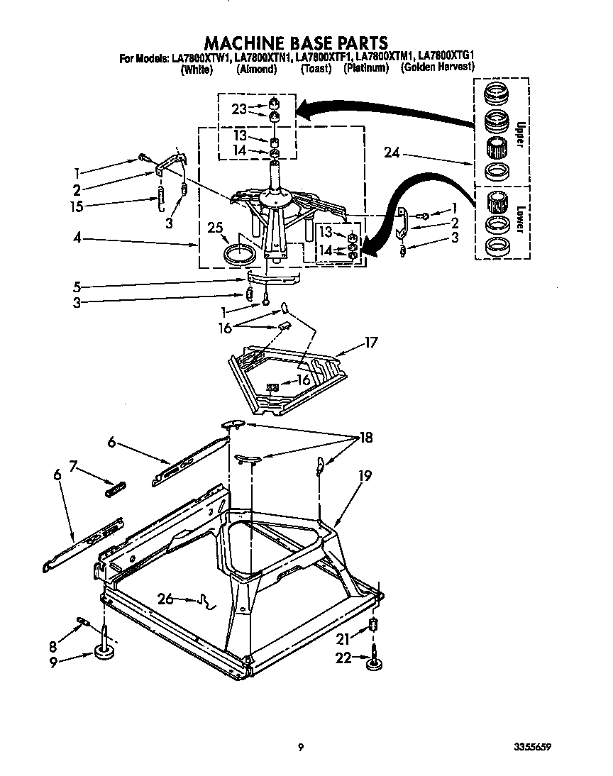 Machine base