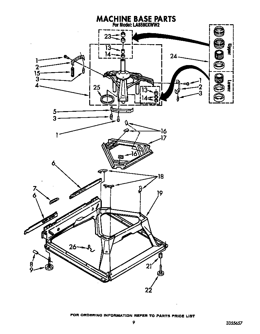 Machine base